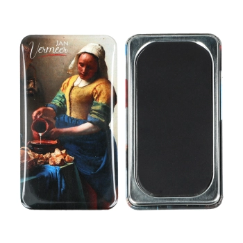 Magnes prostokątny - J. Vermeer, Mleczarka (CARMANI)