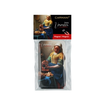 Magnes prostokątny - J. Vermeer, Mleczarka (CARMANI)