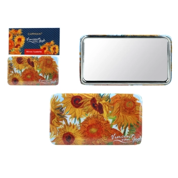 Lusterko prostokątne - V. van Gogh, Słoneczniki (CARMANI)