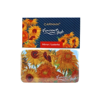 Lusterko prostokątne - V. van Gogh, Słoneczniki (CARMANI)