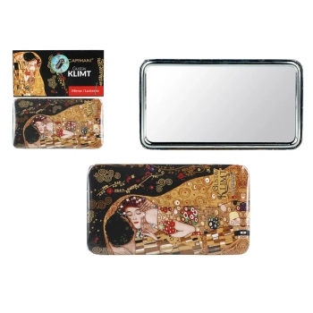 Lusterko prostokątne - G. Klimt, Pocałunek (CARMANI)