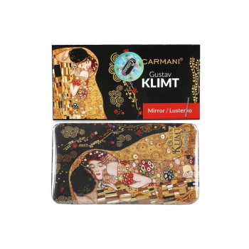 Lusterko prostokątne - G. Klimt, Pocałunek (CARMANI)