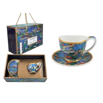 Filiżanka espresso Vanessa - C. Monet, Lilie wodne (CARMANI)