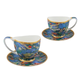 Filiżanka espresso Vanessa - C. Monet, Lilie wodne (CARMANI)