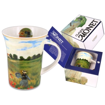 Kubek - C. Monet, Pole maków (Carmani)