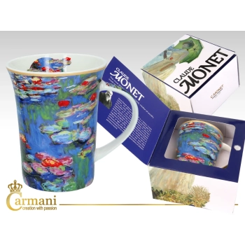Kubek - C. Monet, Water Lilies (Carmani)