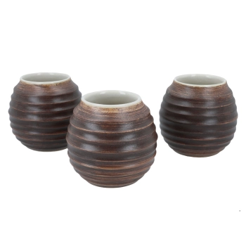 Naczynie Ceramiczne do Yerby - brązowa opona
