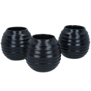 Naczynie Ceramiczne do Yerby - czarna opona