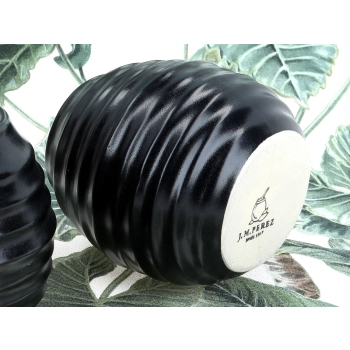 Naczynie Ceramiczne do Yerby - czarna opona