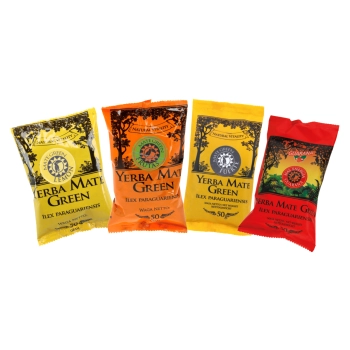 Zestaw do Yerby - Naczynie Ceramiczne (czarne) + bombilla + Yerba Mate Green 50g