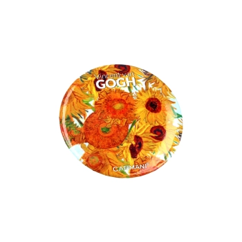Otwieracz z magnesem - V. van Gogh, Słoneczniki (CARMANI)