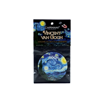 Otwieracz z magnesem - V. van Gogh, Gwiaździsta Noc (CARMANI)
