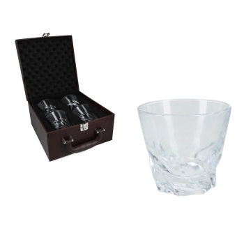 Zestaw 4 szklanek do whisky