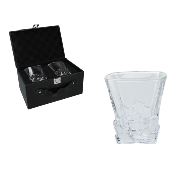 Zestaw 2 szklanek do whisky