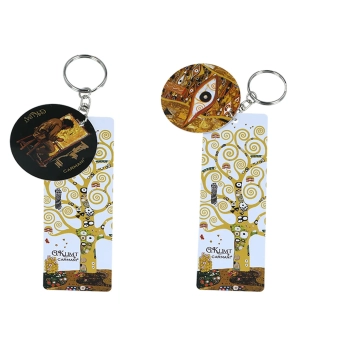 Przywieszka do torebki/Breloczek do kluczy - G. Klimt, Drzewo życia (CARMANI)