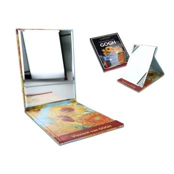 Lusterko w etui - V. van Gogh, Słoneczniki (CARMANI)