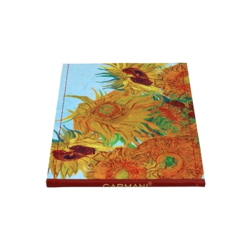 Lusterko w etui - V. van Gogh, Słoneczniki (CARMANI)