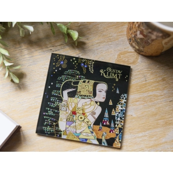 Podkładka szklana - G. Klimt, Oczekiwanie (CARMANI)