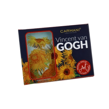 Podkładka szklana - V. van Gogh, Słoneczniki (CARMANI)