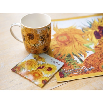 Podkładka szklana - V. van Gogh, Słoneczniki (CARMANI)