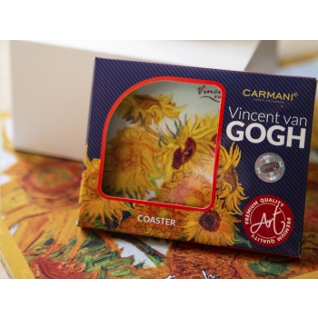 Podkładka szklana - V. van Gogh, Słoneczniki (CARMANI)