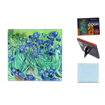 Podkładka szklana - V. van Gogh, Irysy (CARMANI)