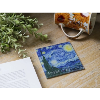 Podkładka szklana - V. van Gogh, Gwiaździsta Noc (CARMANI)