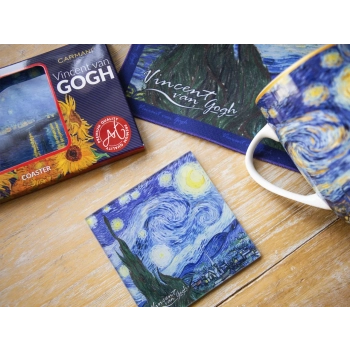 Podkładka szklana - V. van Gogh, Gwiaździsta Noc (CARMANI)