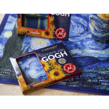 Podkładka szklana - V. van Gogh, Gwiaździsta Noc (CARMANI)