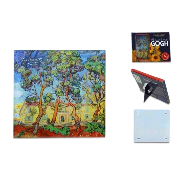 Podkładka szklana - V. van Gogh, Ogród (CARMANI)