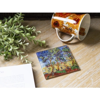 Podkładka szklana - V. van Gogh, Ogród (CARMANI)