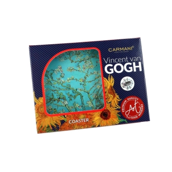 Podkładka szklana - V. van Gogh, Kwitnący Migdałowiec (CARMANI)
