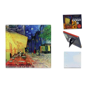 Podkładka szklana - V. van Gogh, Taras Kawiarni w nocy (CARMANI)