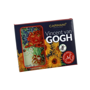 Podkładka szklana - V. van Gogh, Maki i Stokrotki (CARMANI)