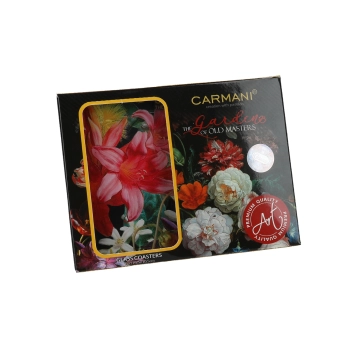 Podkładka szklana - Kwiaty Barokowe, Lilie (CARMANI)
