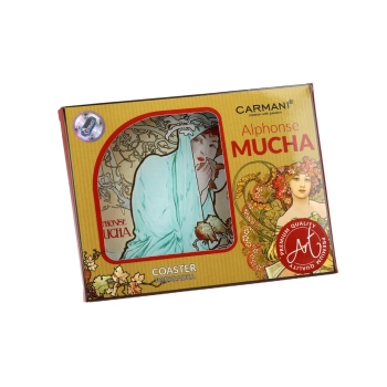Podkładka szklana - A. Mucha, Zima (CARMANI)