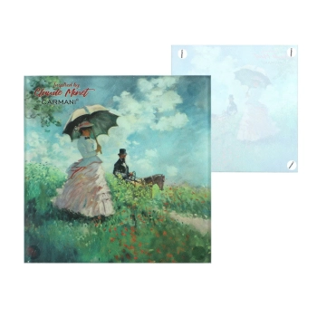 Podkładka szklana - C. Monet, Kobieta z Parasolem (CARMANI)