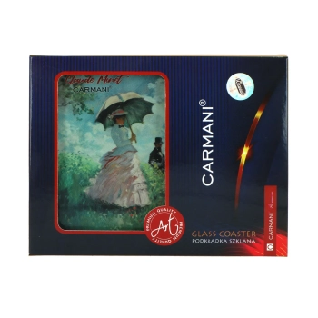 Podkładka szklana - C. Monet, Kobieta z Parasolem (CARMANI)