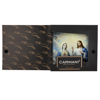 Podkładka szklana - Lumen Artis, Maryja z Jezusem (CARMANI)