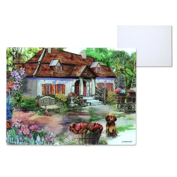 Deska szklana - Village life (CARMANI)