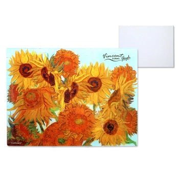 Deska szklana - V. van Gogh, Słoneczniki (CARMANI)