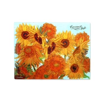 Deska szklana - V. van Gogh, Słoneczniki (CARMANI)