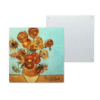 Deska szklana - V. van Gogh, Słoneczniki (CARMANI)