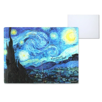 Deska szklana - V. van Gogh, Gwiaździsta Noc (CARMANI)