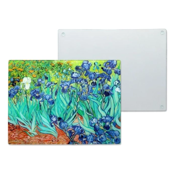 Deska szklana - V. van Gogh, Irysy (CARMANI)