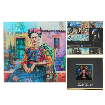 Podkładka szklana - inspirowana malarstwem F. Kahlo(CARMANI)
