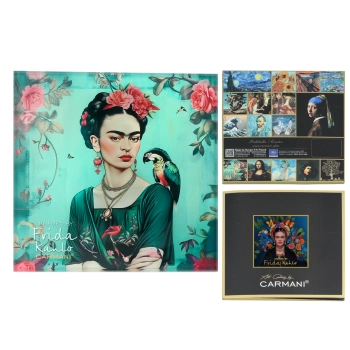 Podkładka szklana - inspirowana malarstwem F. Kahlo(CARMANI)