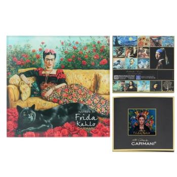 Podkładka szklana - inspirowana malarstwem F. Kahlo(CARMANI)