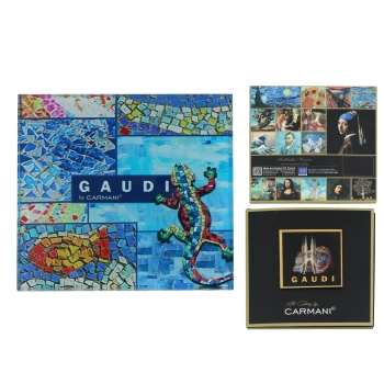 Podkładka szklana - inspirowana malarstwem A. Gaudi (CARMANI)