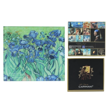 Podkładka szklana - V. van Gogh, Irysy (CARMANI)